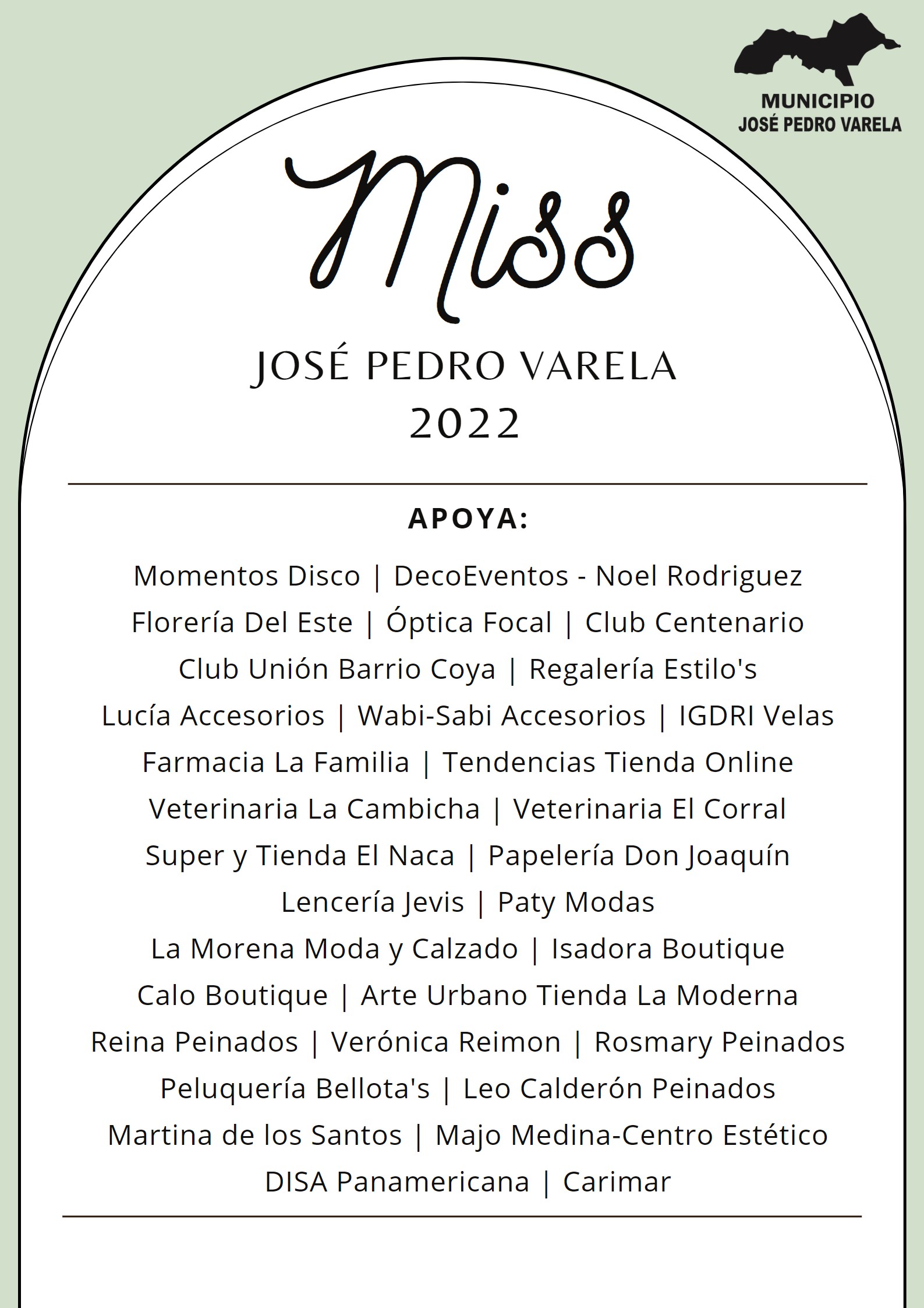 Afiche MissVarela apoya